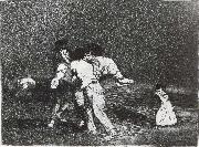 Francisco Goya Madre infeliz painting